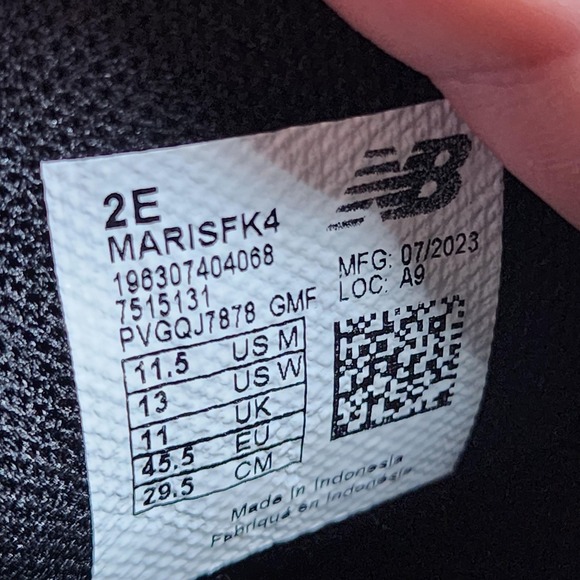 New Balance Fresh Foam Arishi Shoes Mens Size 11.5 EE Wide Black Running - Picture 8 of 11